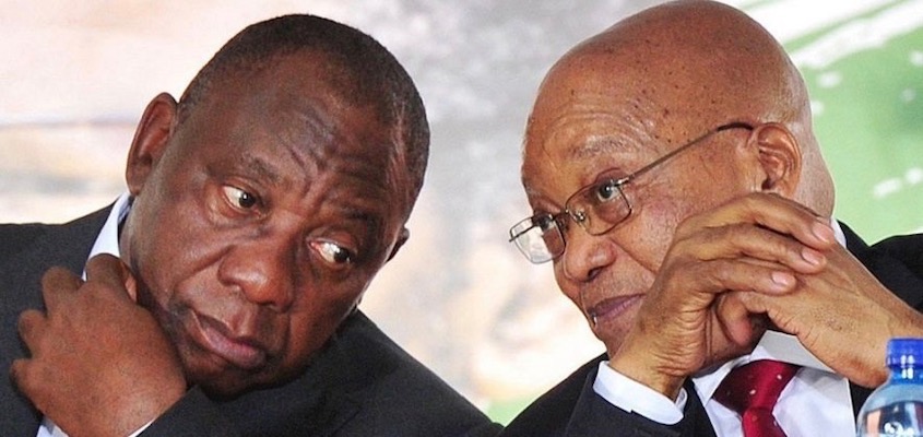 Ramaphosa and Zuma