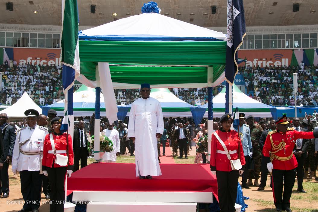 Sierra Leone’s President Julius Maada Bio 