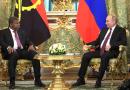 Presidents Vladimir Putin of Russia and João Lourenço of Angola 