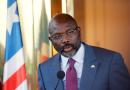 Liberian President George Manneh Weah 