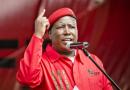 Julius Malema, leader of the EFF