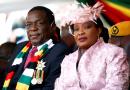 President Emmerson Mnangagwa and First Lady at his inauguration