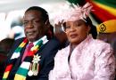 President Emmerson Mnangagwa and First Lady at his inauguration