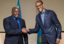 Presidents Joseph Kabila and Paul Kagame