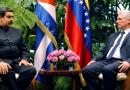 Presidents Nicolas Maduro of Venezuela and Miguel Díaz-Canel of Cuba