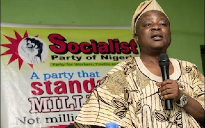 Segun Sango, Chairman Socialist Party of Nigeria