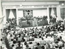 Kwame Nkrumah at the All African People's Conference, Dec. 1958