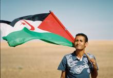 A Saharawi man